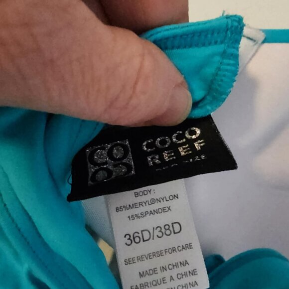 EUC Coco Reef Tankini Top with Bra Size - Picture 3 of 4